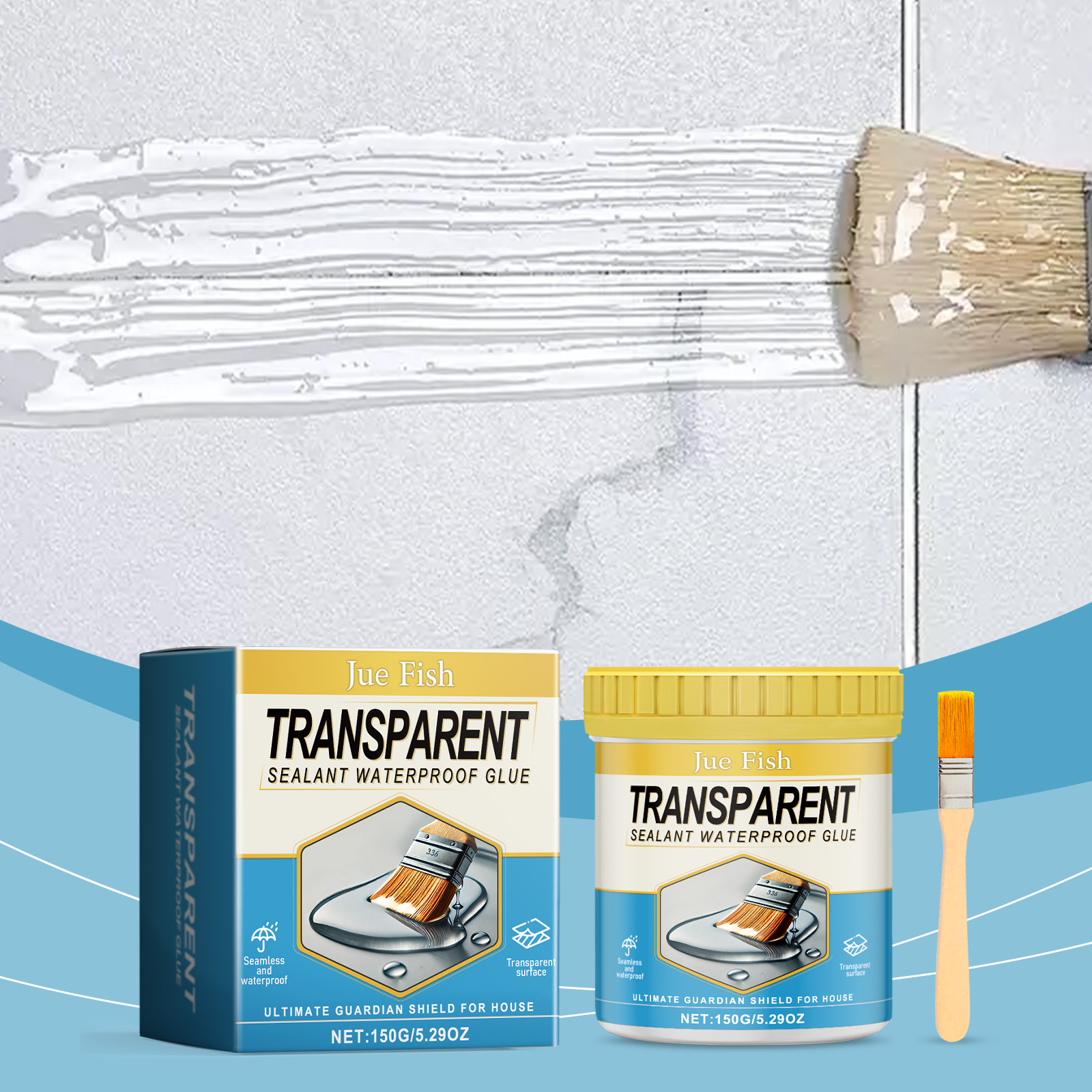 Contact Cement Glue - Ev Şeffaf Su Geçirmez Yapıştırıcı Çimento