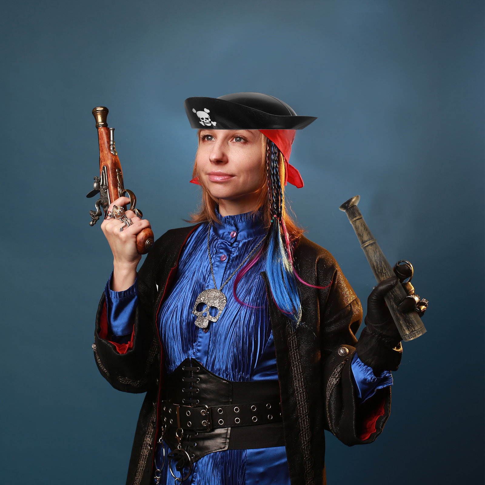 Easy Cosplay Prop - Kolay Giyilebilen Korsan Kostümü Seti, Cadılar