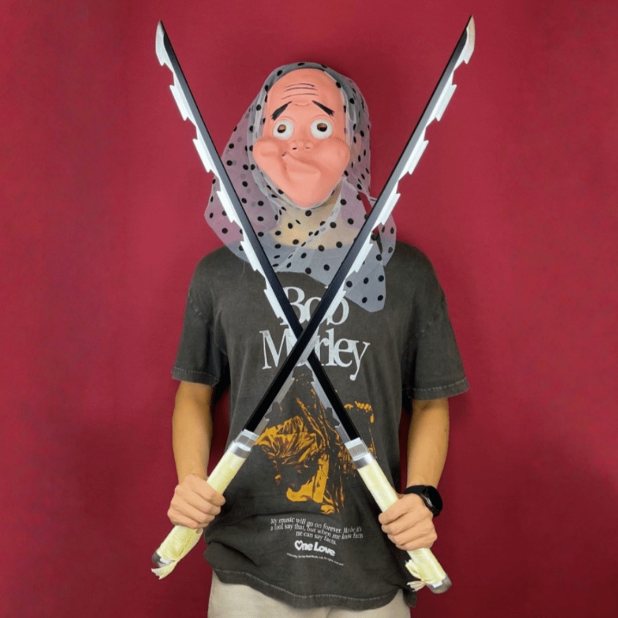 40 inç Demon Slayer Inosuke Ka - Cosplay Prop Dagger incelemesi ve fiyatı
